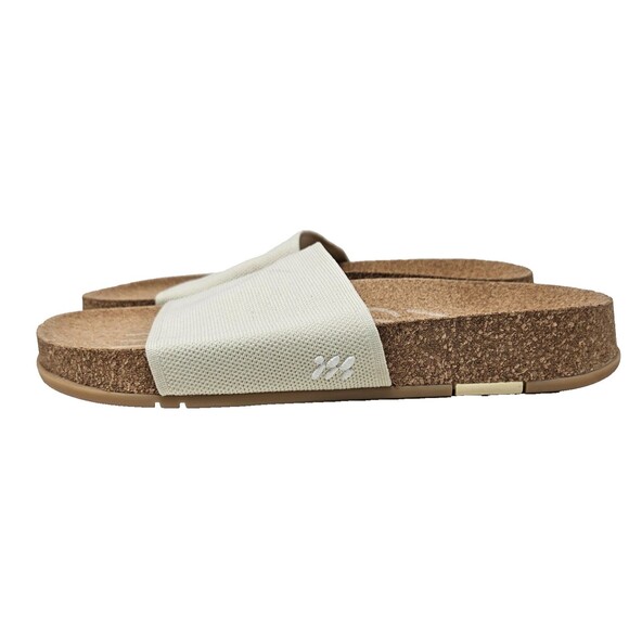MESSAGE Mullen Classic Slides 39 Creme Brulee Neutral Minimalist Vegan Light - Picture 9 of 11